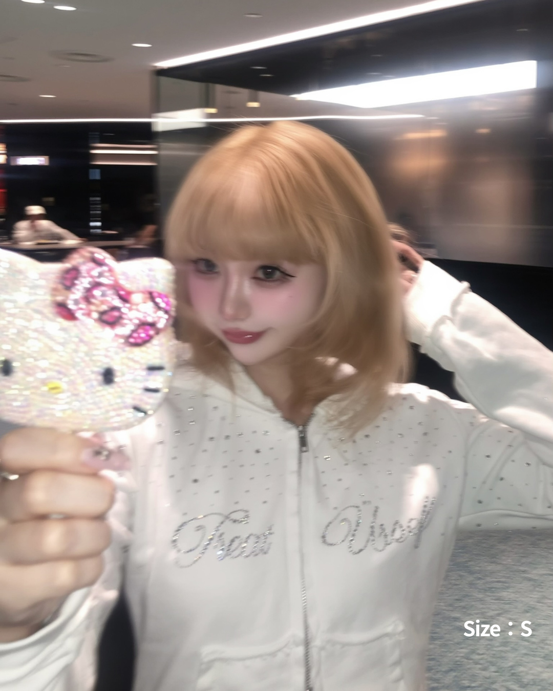 Treat Ürself bijou sweat hoodie