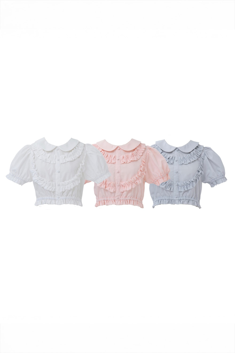 Baby frill blouse