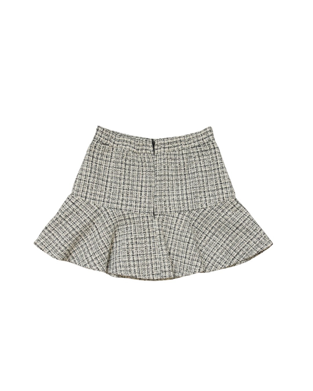 Elise Tweed Flare Mini Skirt