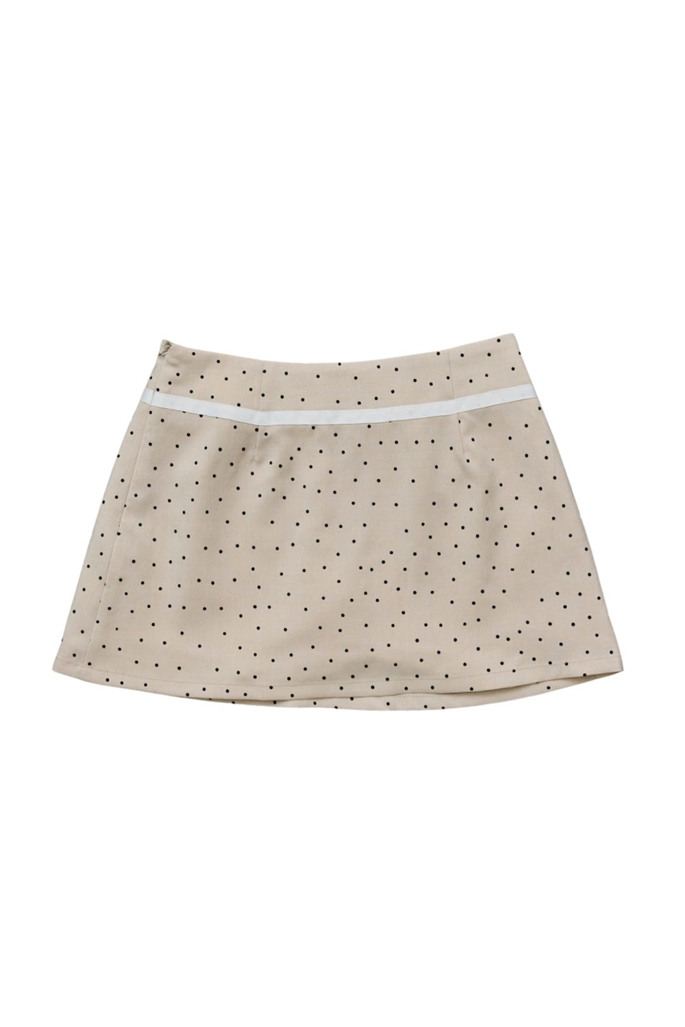 Juliet ribbon dot mini skirt