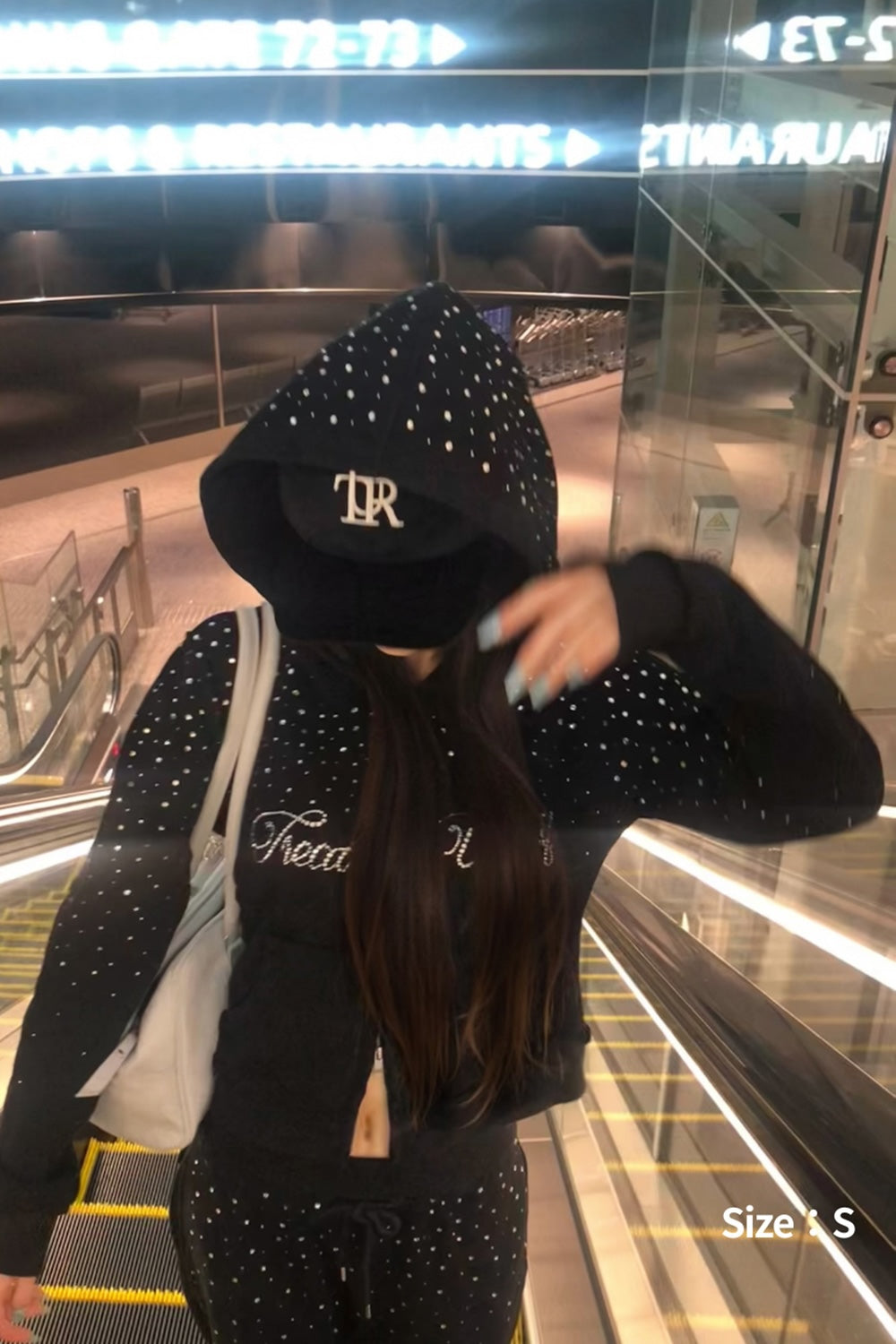 Treat Ürself bijou sweat hoodie