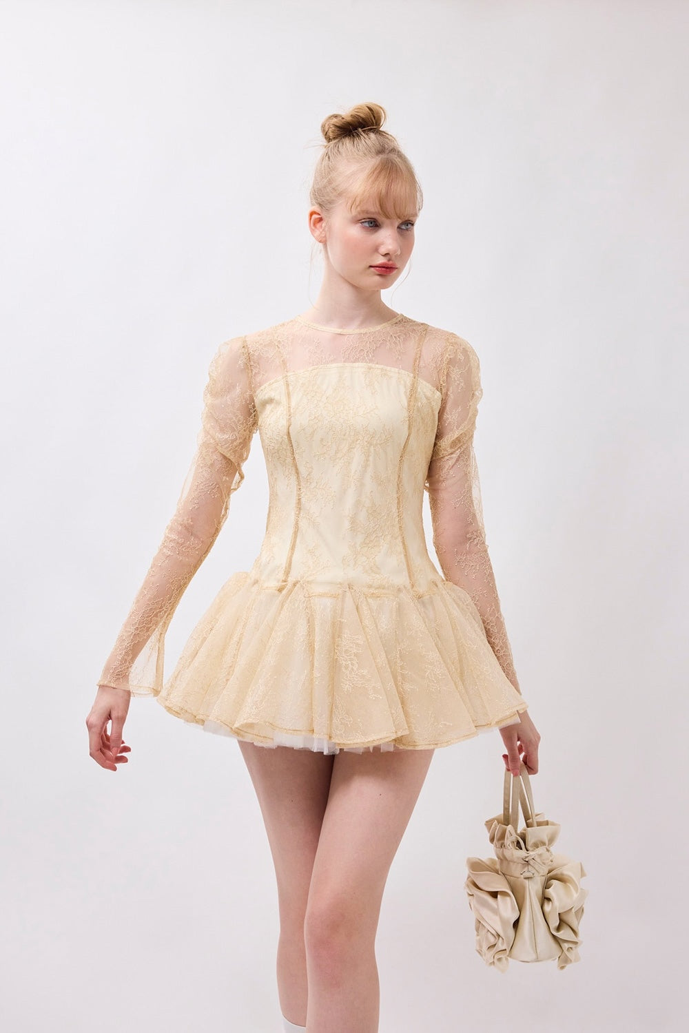 dollish lace dress