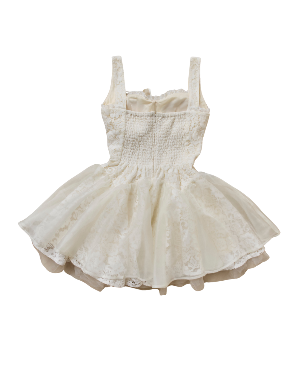 lace corset mini dress