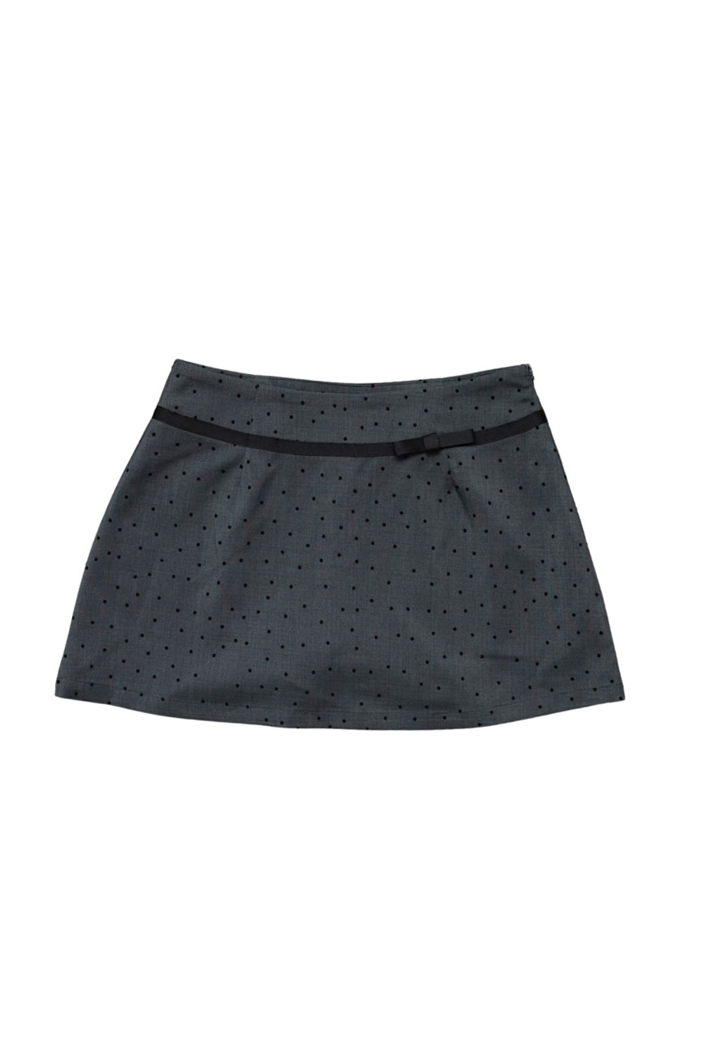 Juliet ribbon dot mini skirt