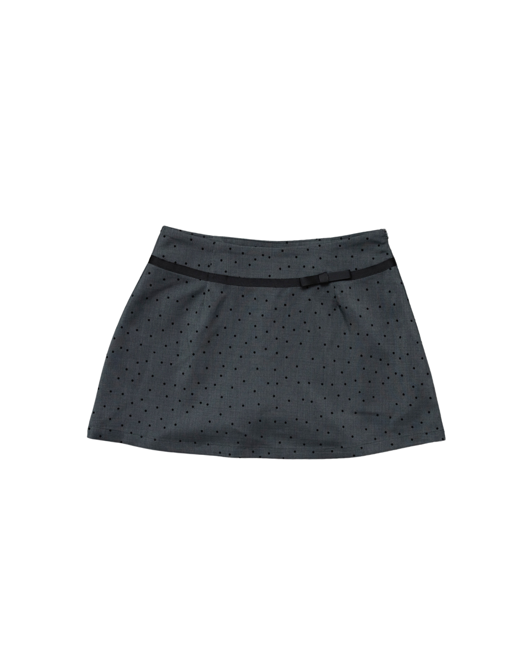 Juliet ribbon dot mini skirt