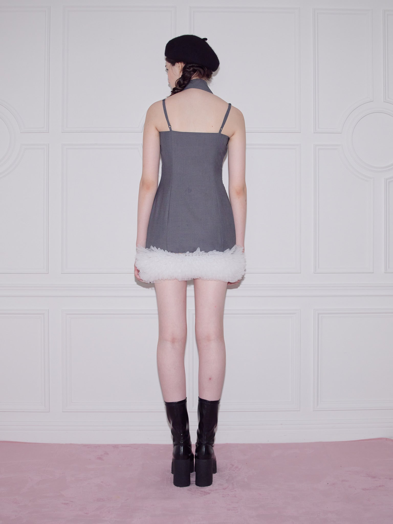 Tulle Bloom mini Dress
