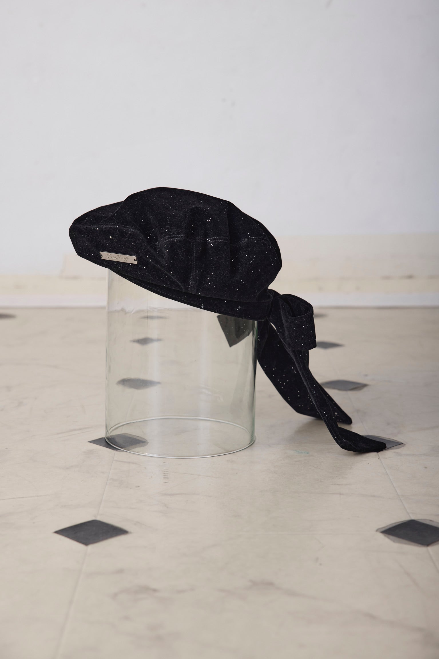 Treat Ürself ribbon béret hat