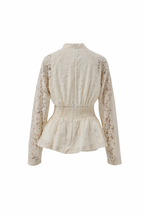 lace peplum tops
