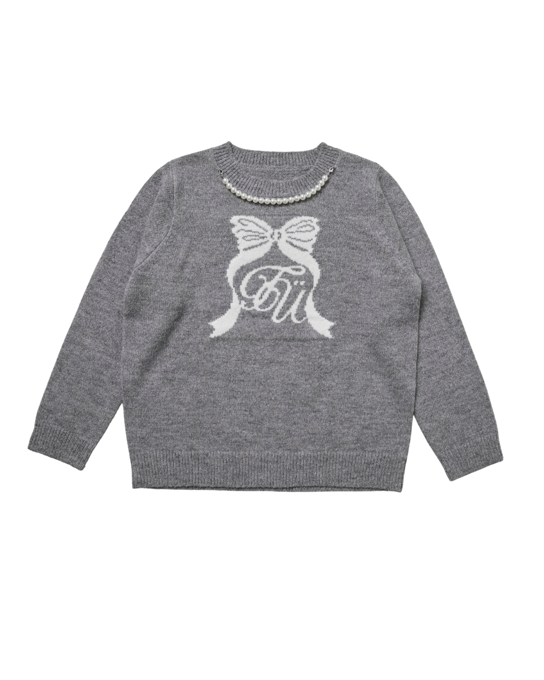 TÜ ribbon knit pullover