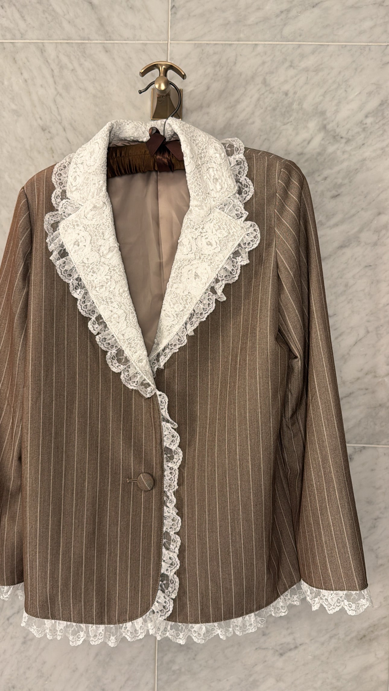 【10月末より順次発送】Retro lace jacket
