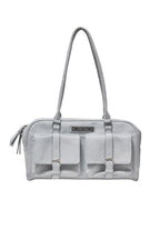 Treat Ürself suède boston bag