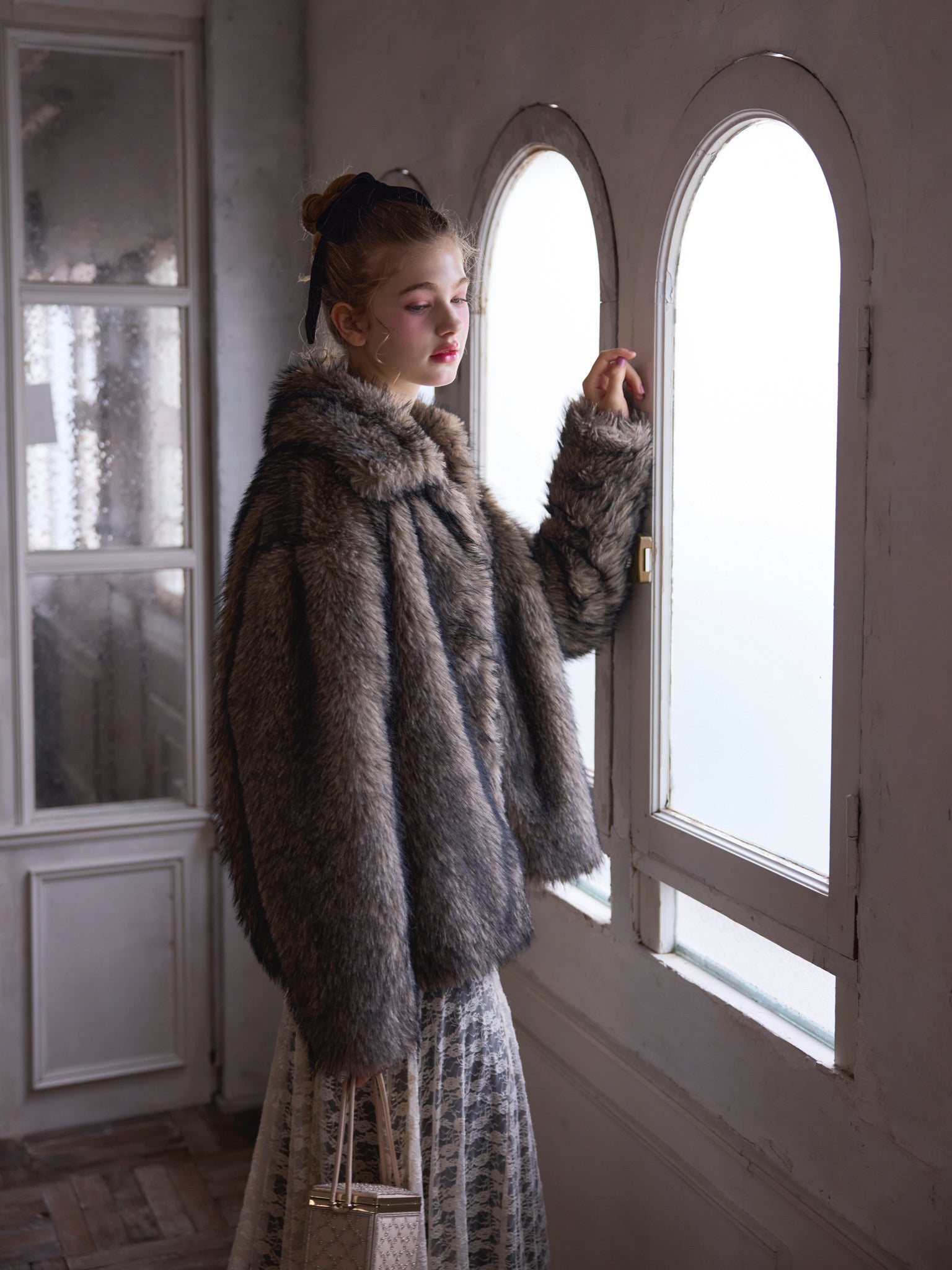 Treat Ürself fox fur coat