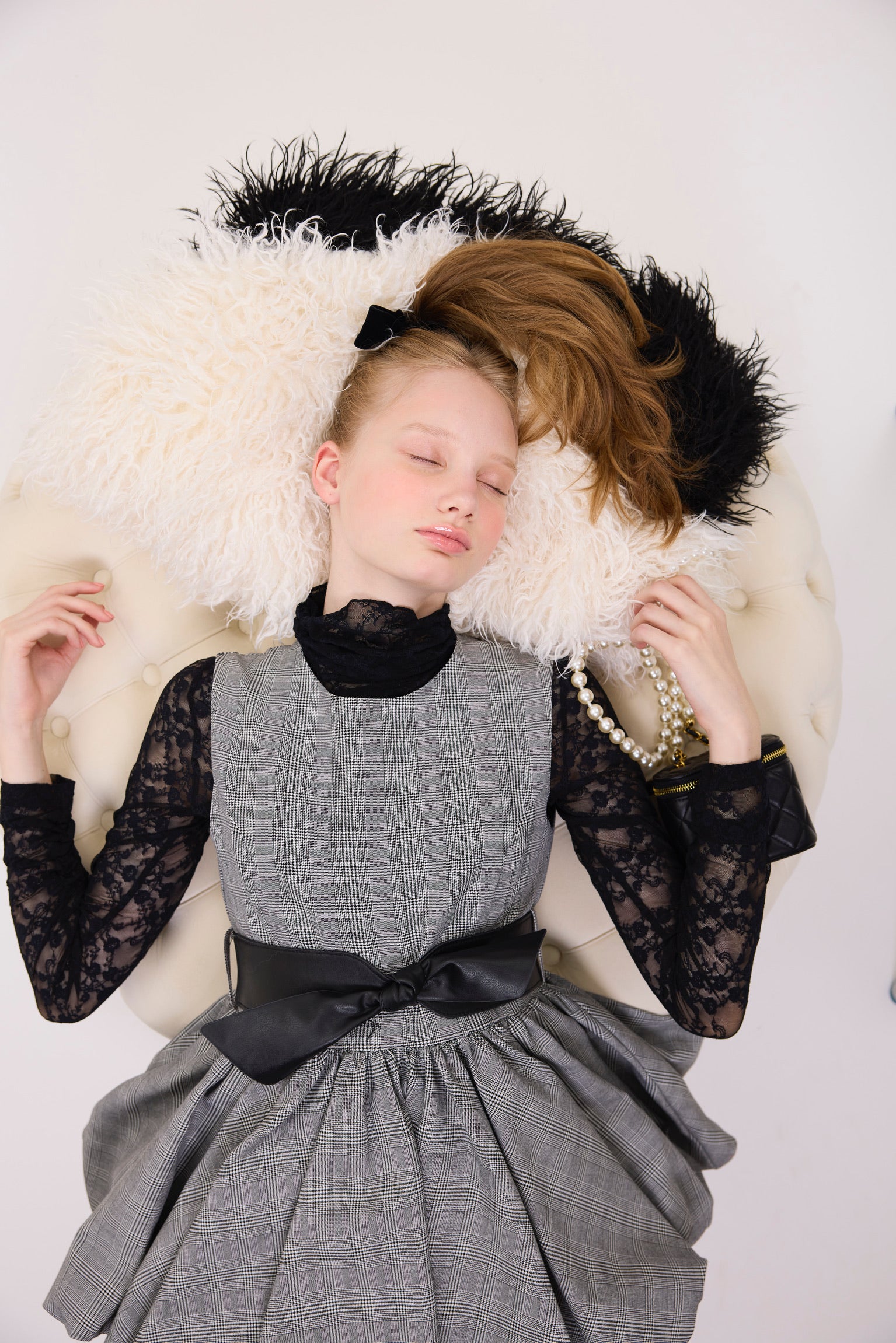 Treat Ürself balloon one-piece tartan check balloon one-piece – Treat Ürself