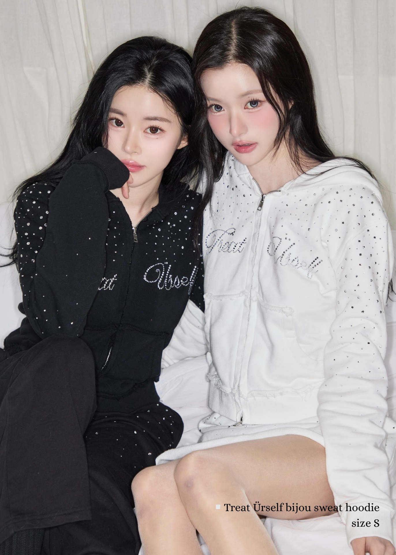 Treat Ürself bijou sweat hoodie