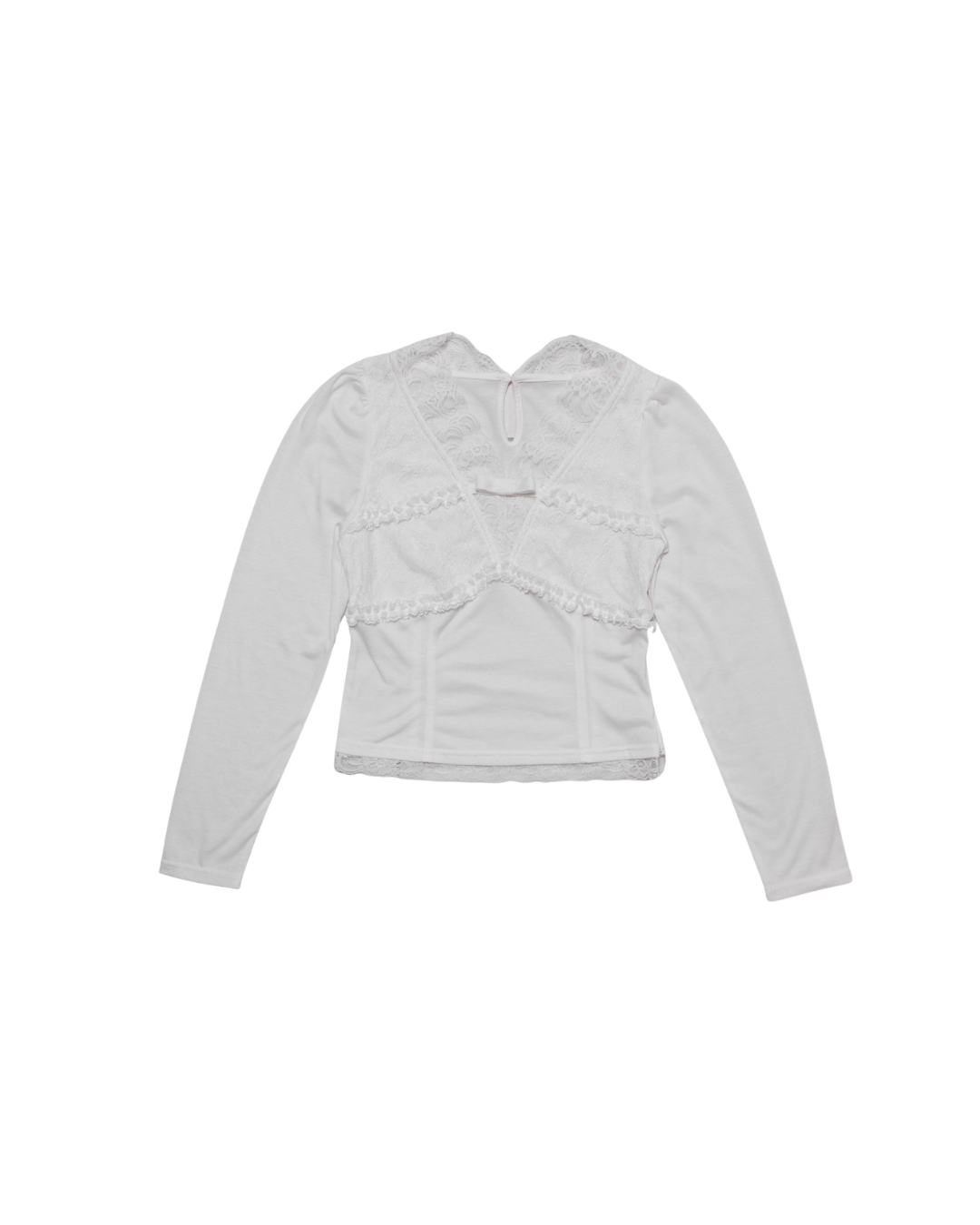 Romance Lace long sleeve tops