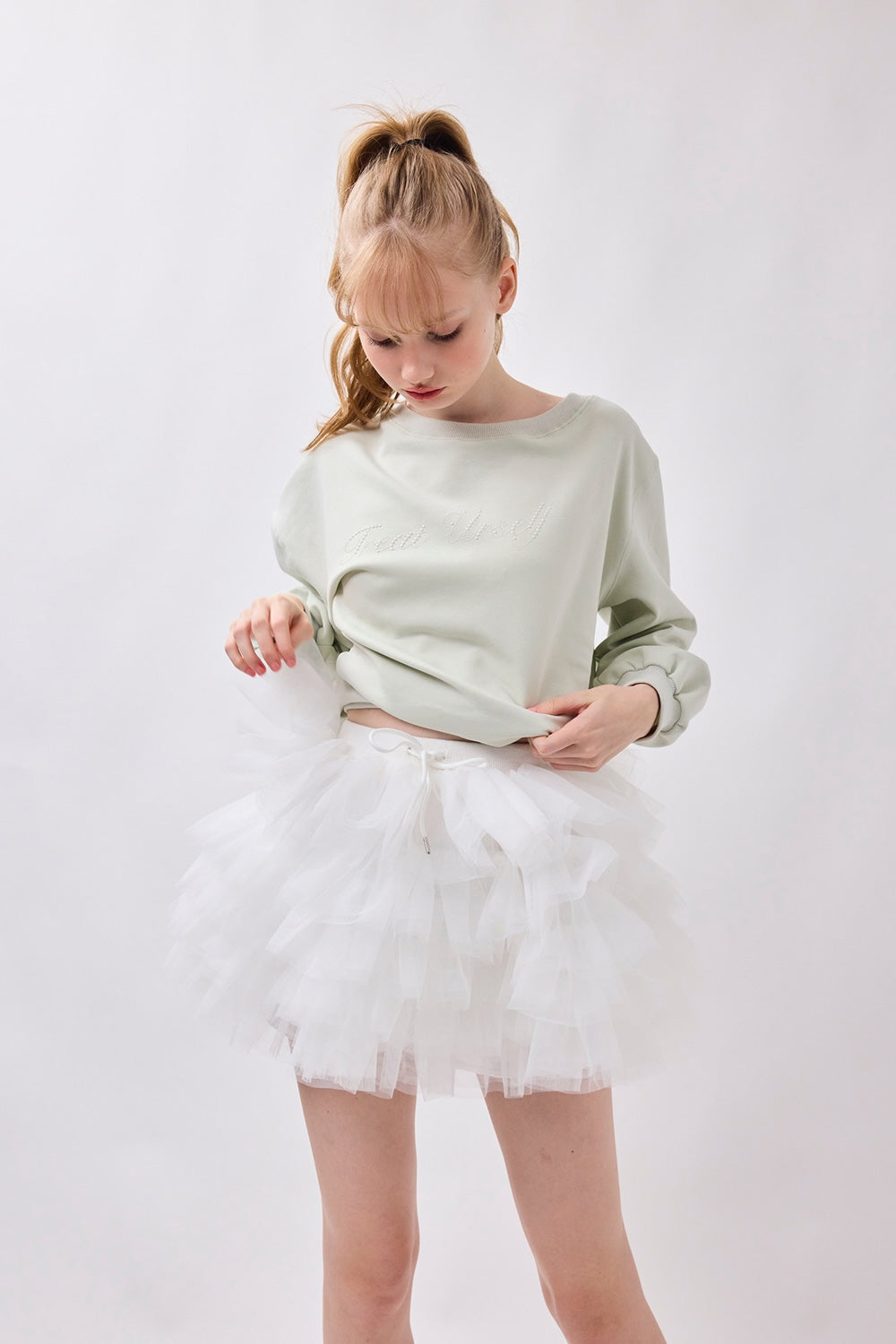 "Ballerina" volume tulle tutu