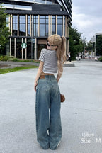 Treat Ürself Crystal bijou denim