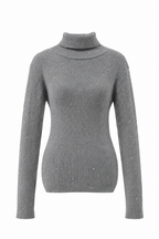 Bijou turtle neck knit tops