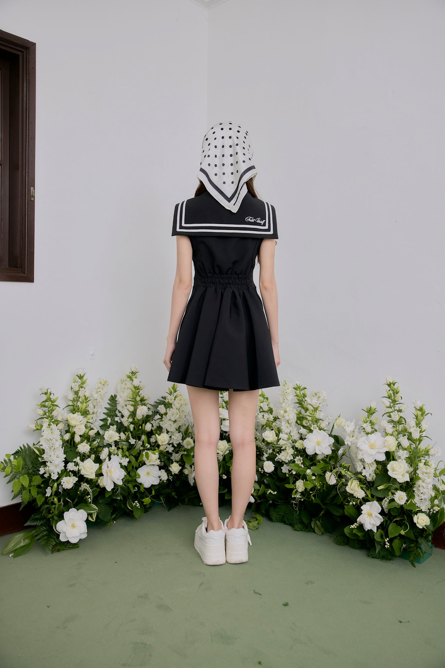 Marine sailor mini one-piece