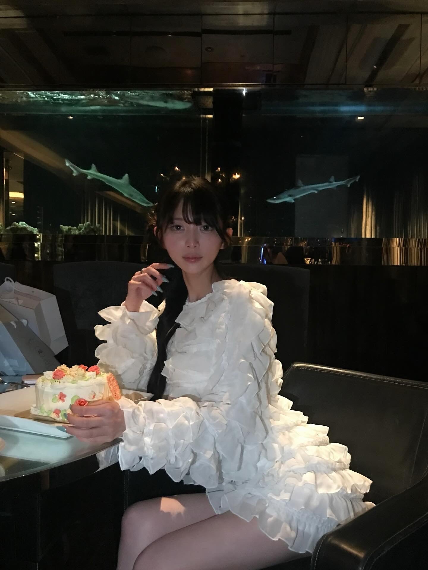 sweet pea chiffon frill tops