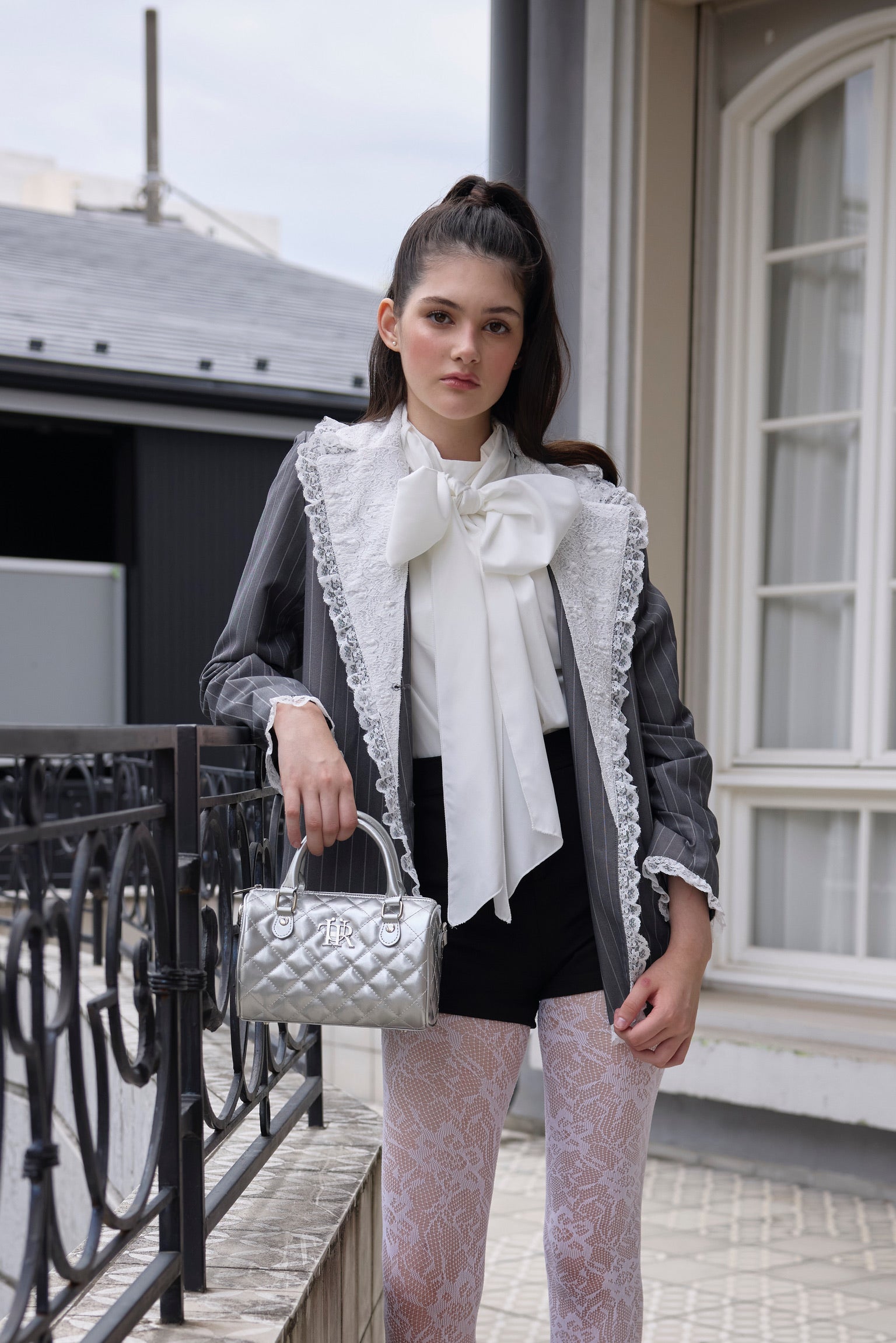 【10月末より順次発送】Retro lace jacket