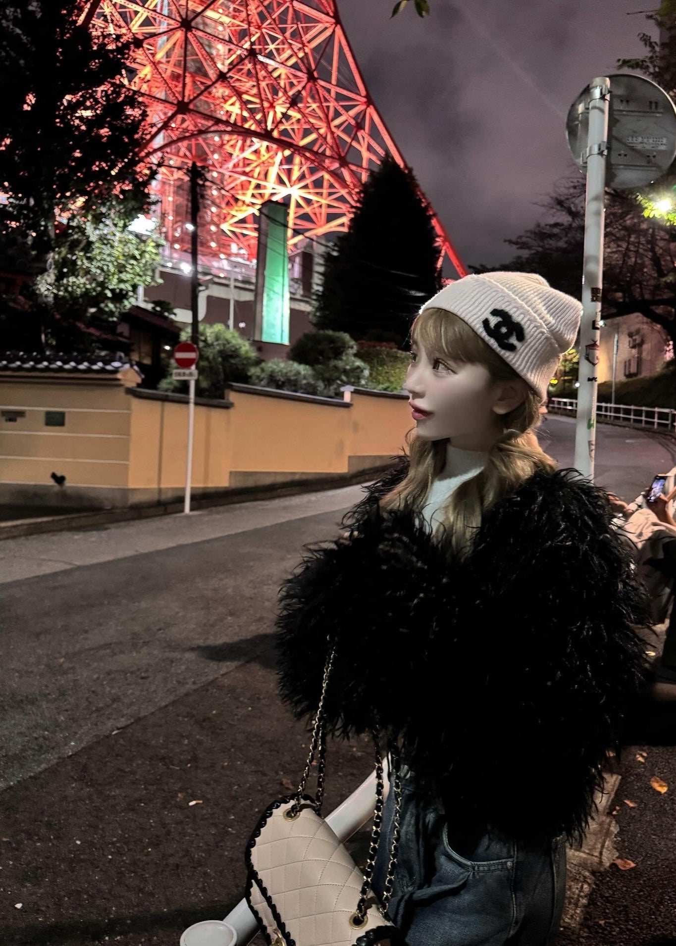 Fluffy fur jacket
