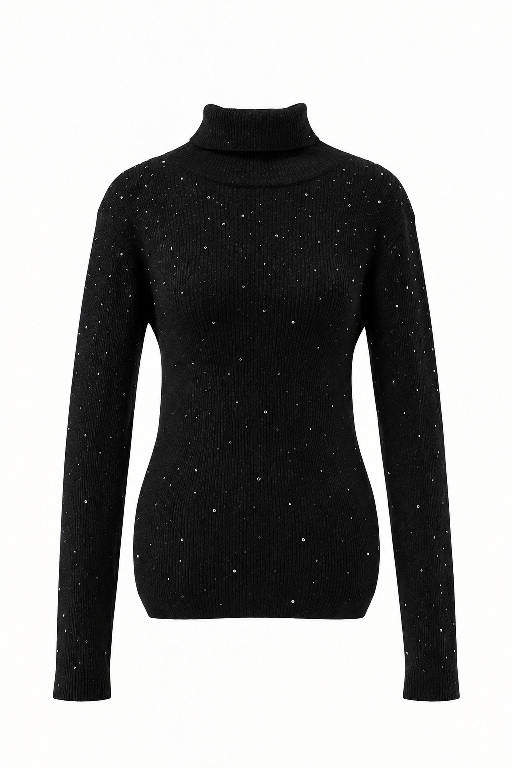 Bijou turtle neck knit tops