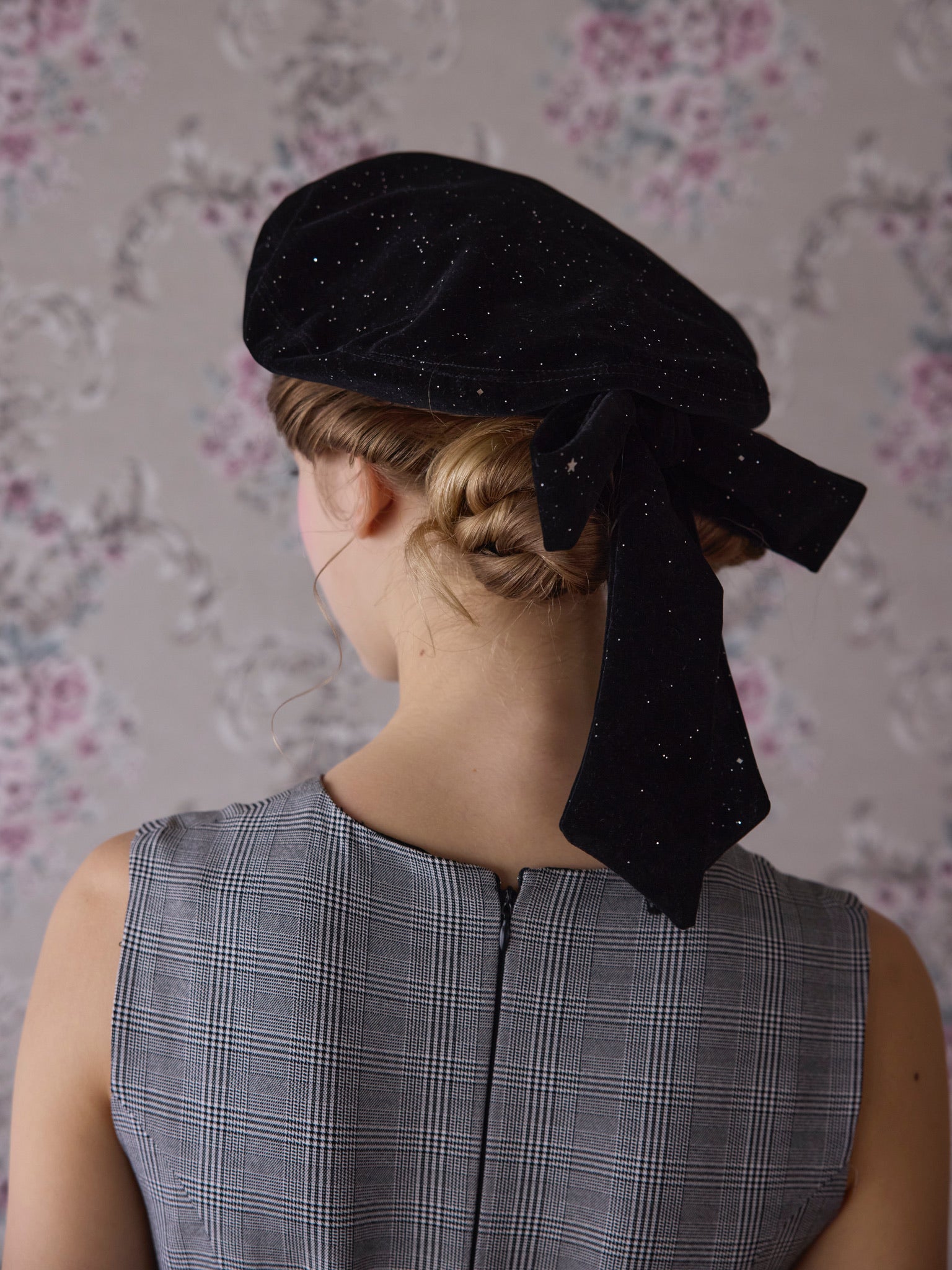 Treat Ürself ribbon béret hat