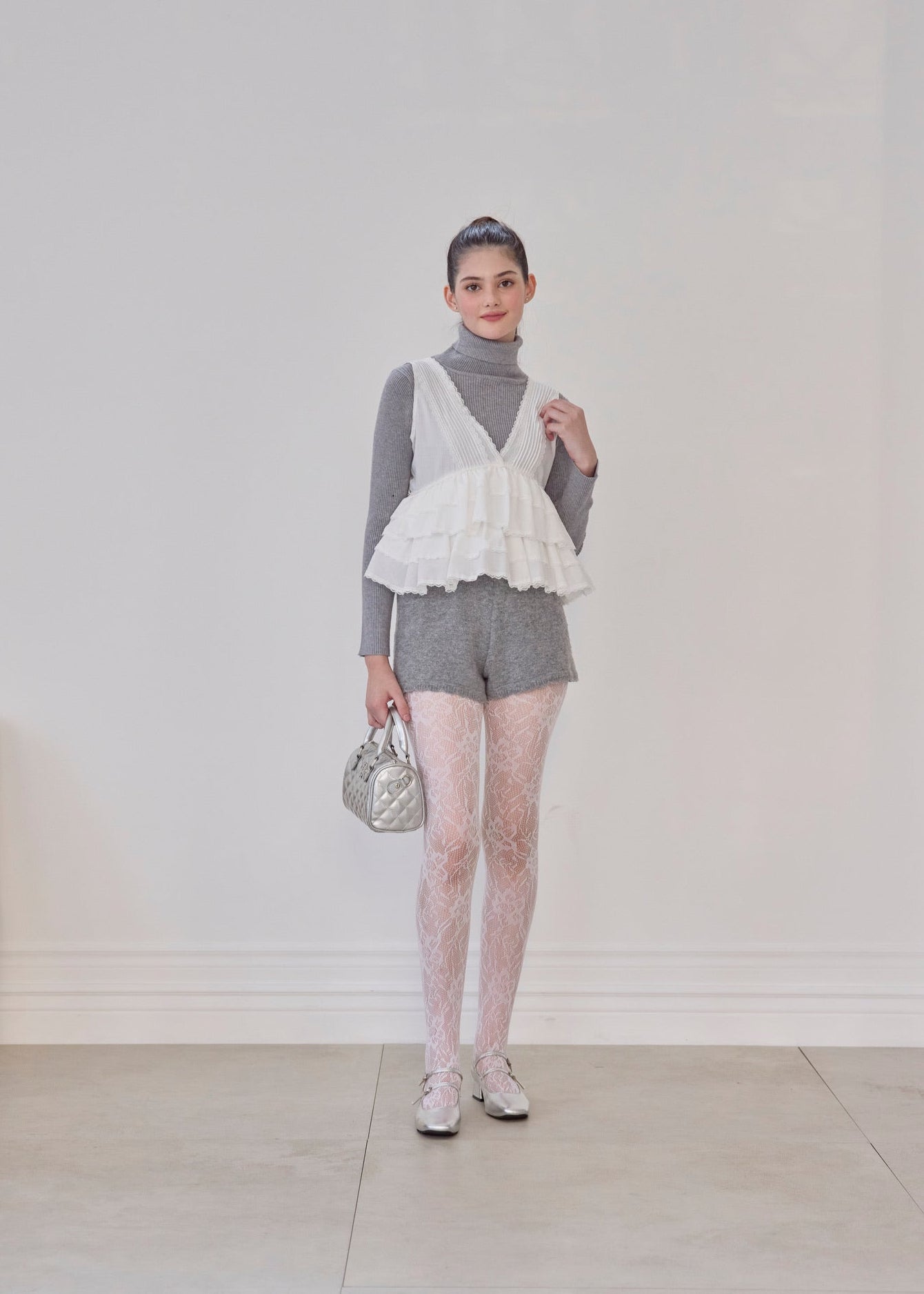 treatürself tulle frill jersey treatürself tulle frill jersey Treat Girl's tulle frill