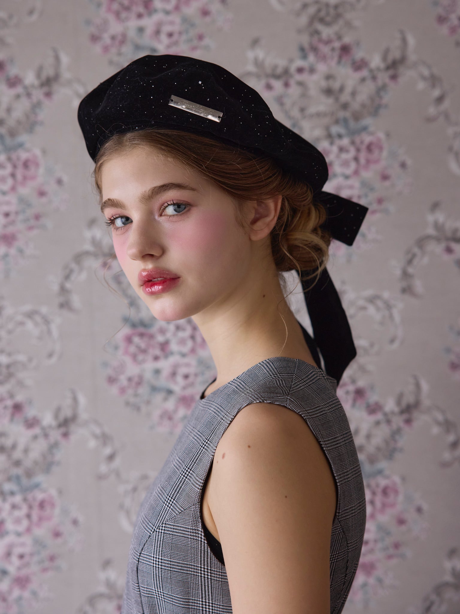 Treat Ürself ribbon béret hat