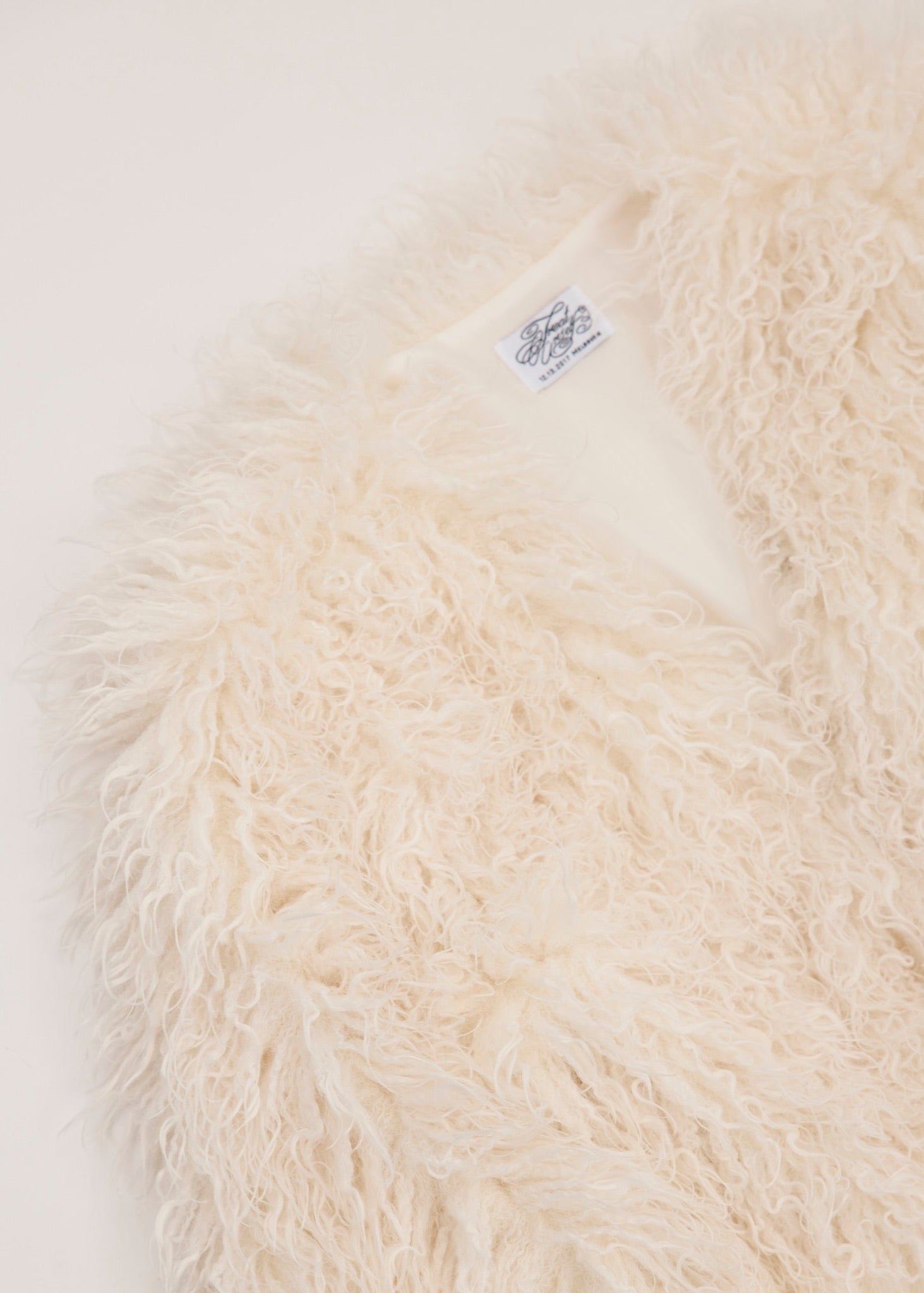 Fluffy fur jacket