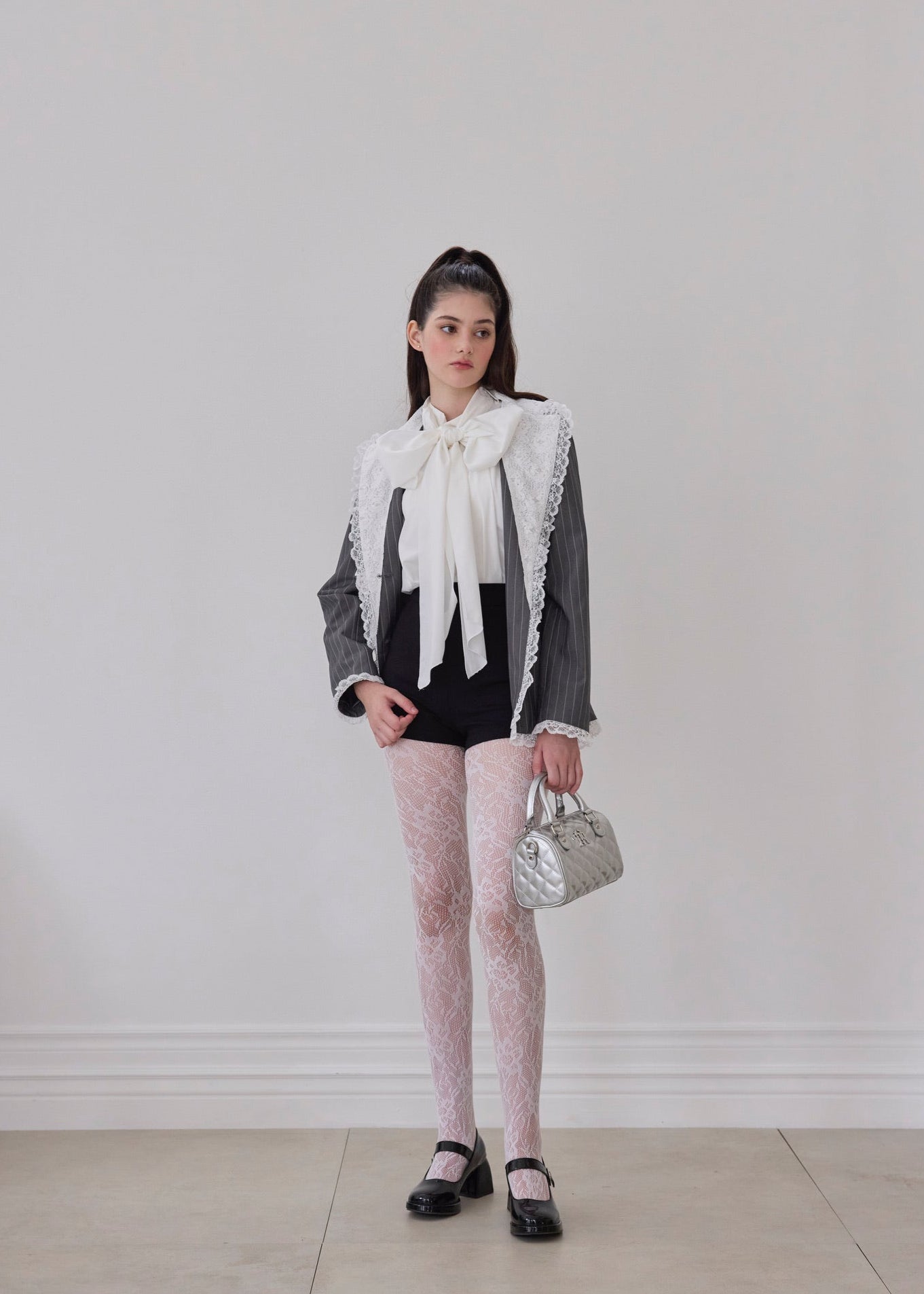 【10月末より順次発送】Retro lace jacket