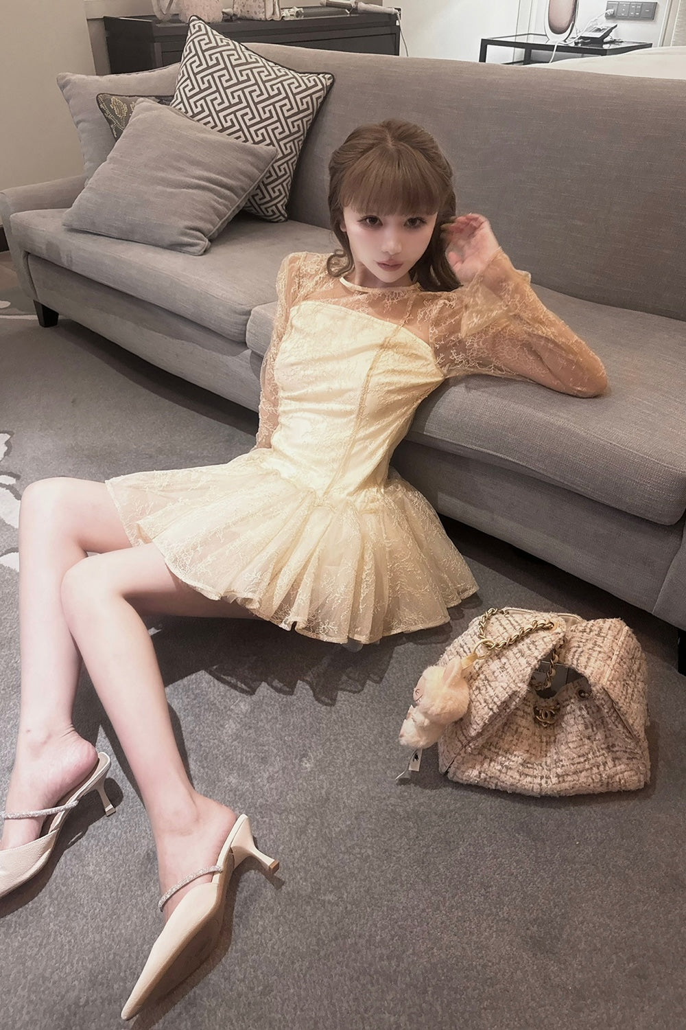 dollish lace dress – Treat Ürself