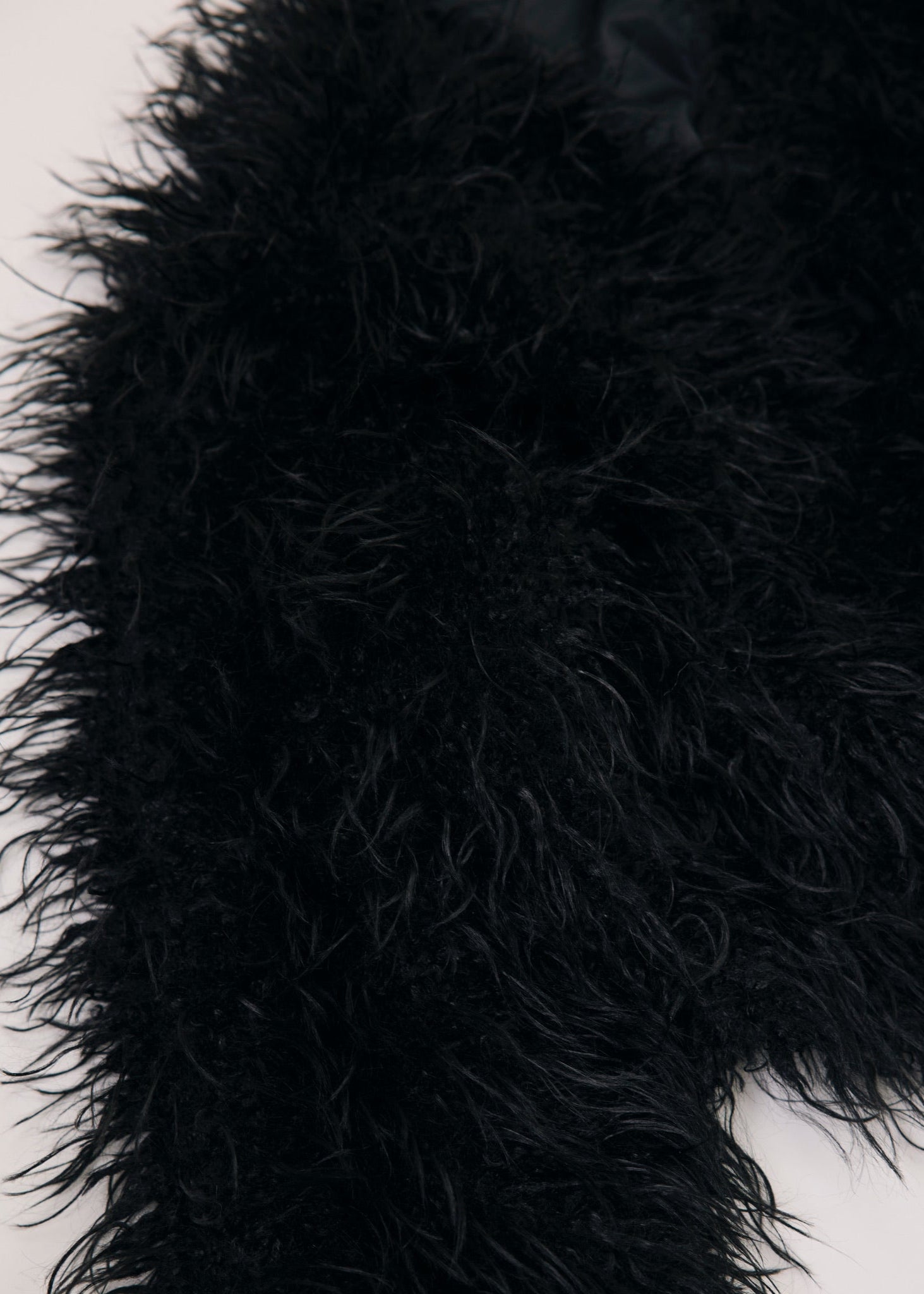 Fluffy fur jacket