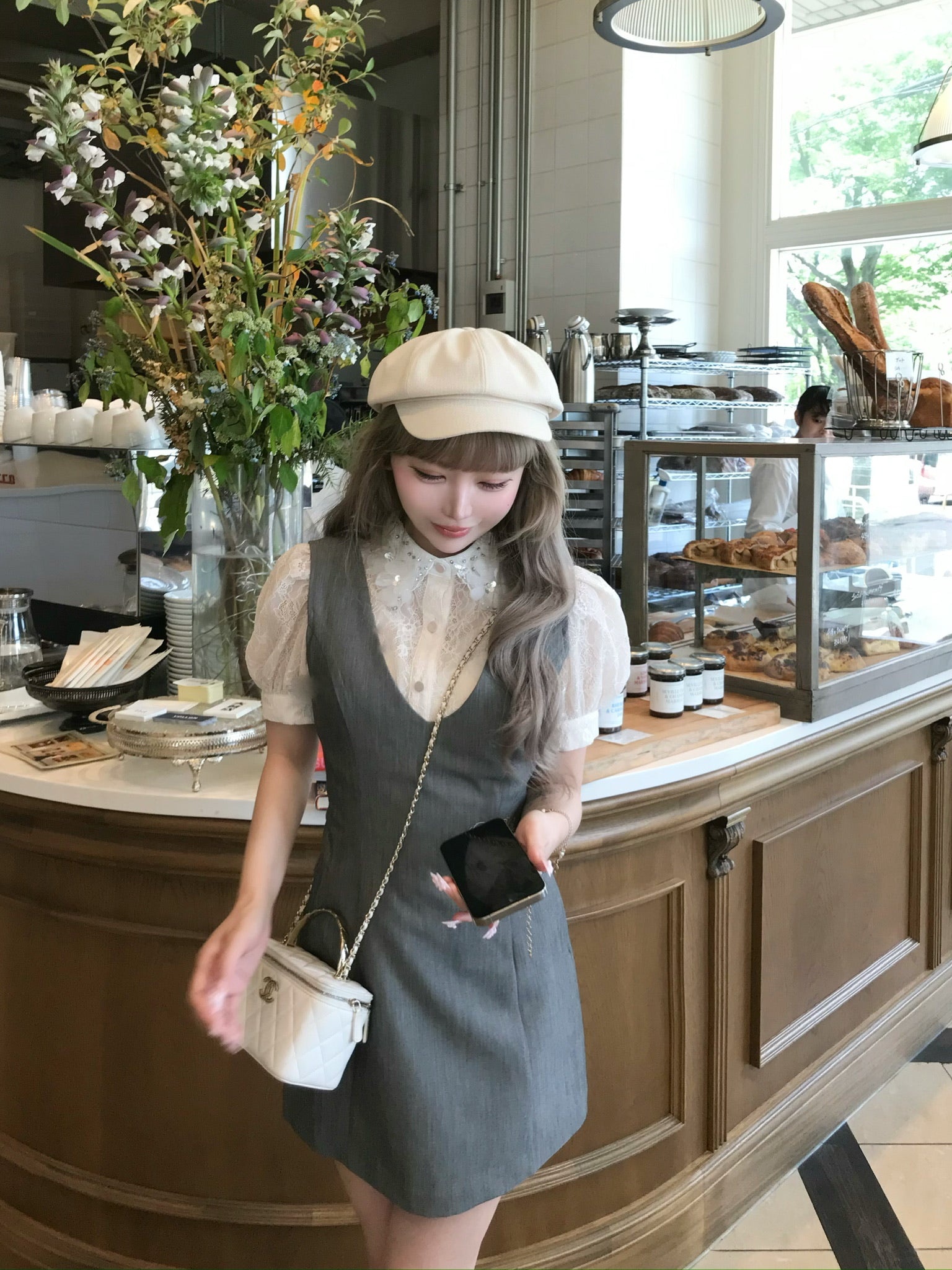 étoile flower lace blouse