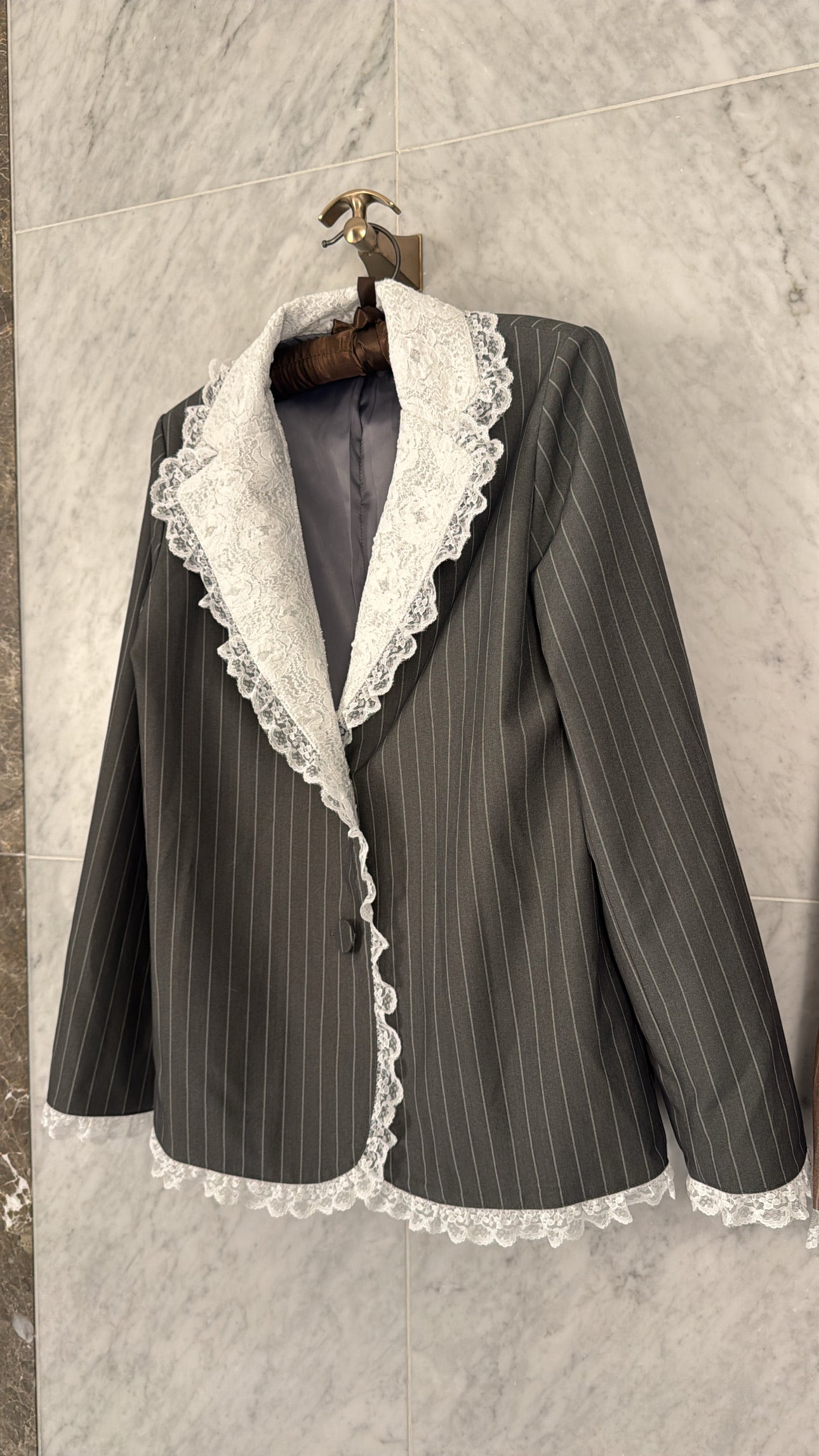 【10月末より順次発送】Retro lace jacket