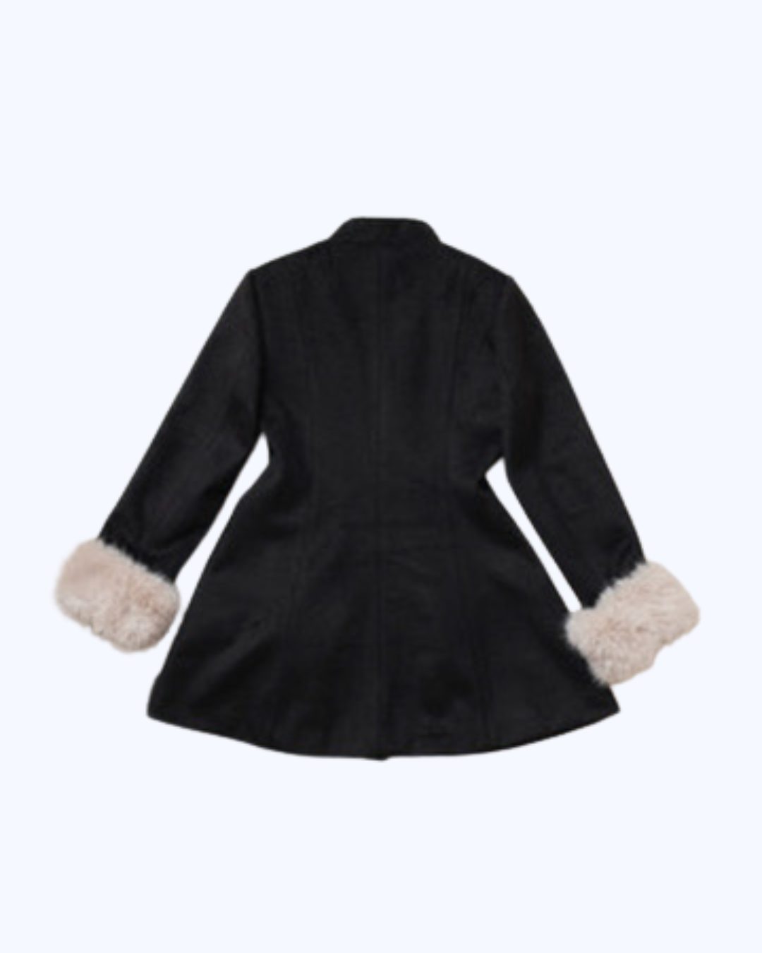 予約商品　Muse fur flare coat（black）