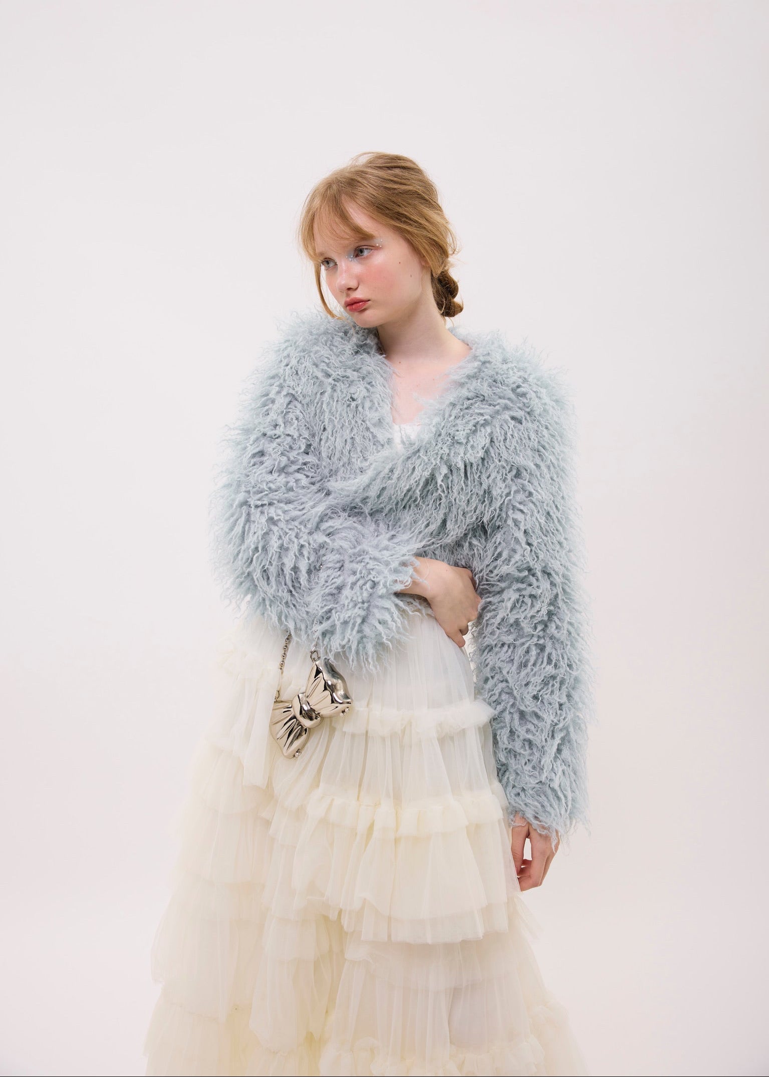 Fluffy fur jacket