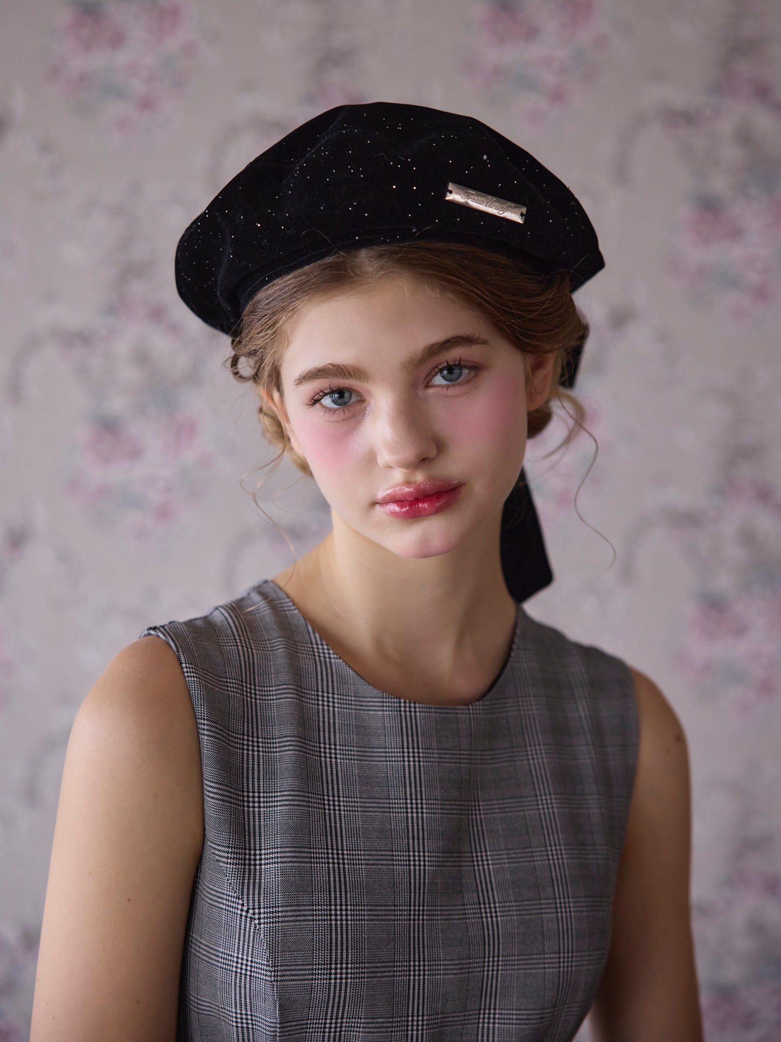 Treat Ürself ribbon béret hat