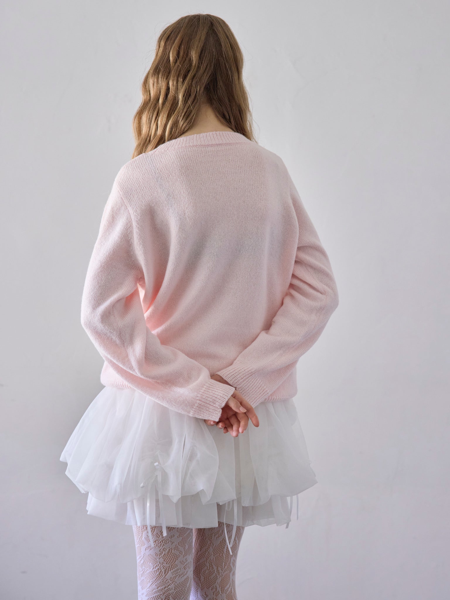 TÜ ribbon knit pullover