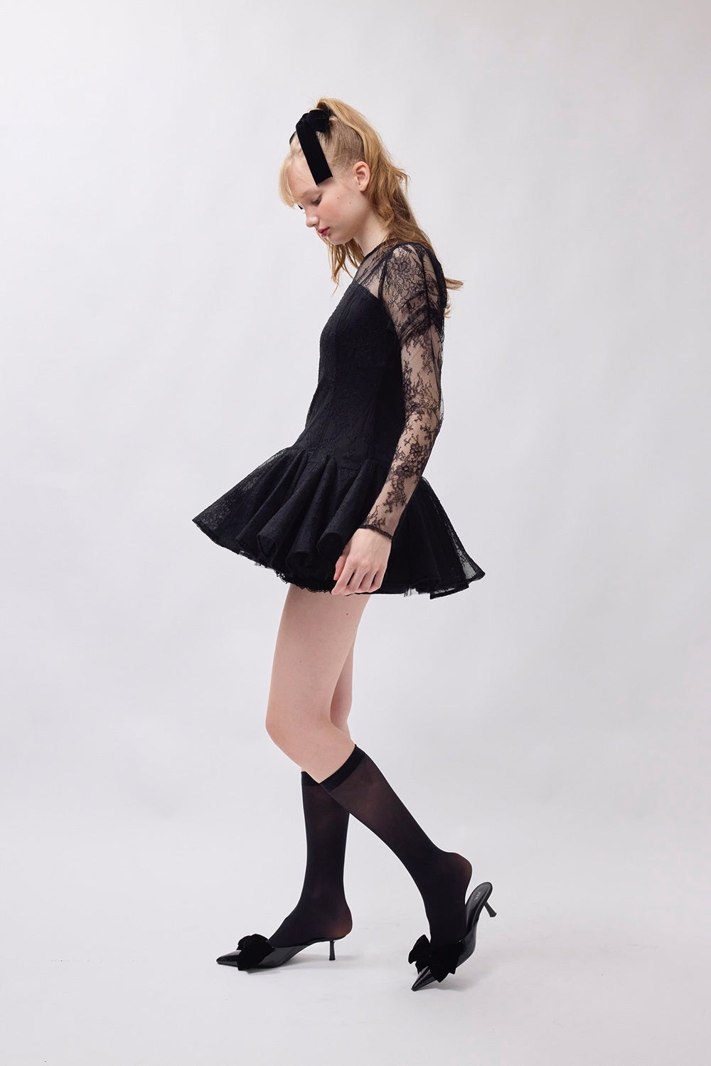 dollish lace dress