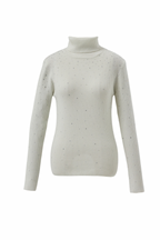 Bijou turtle neck knit tops