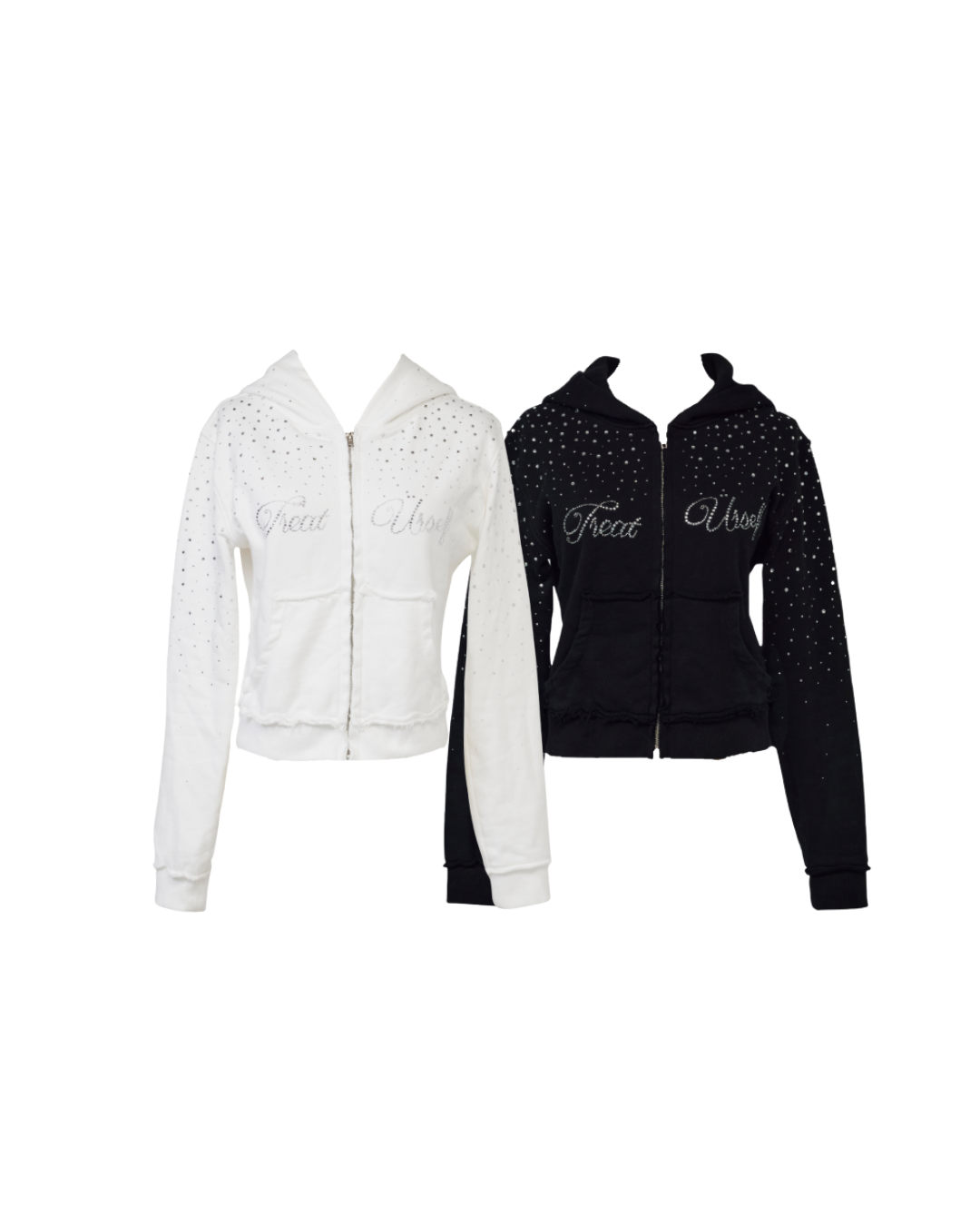 Treat Ürself bijou sweat hoodie