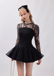 dollish lace dress