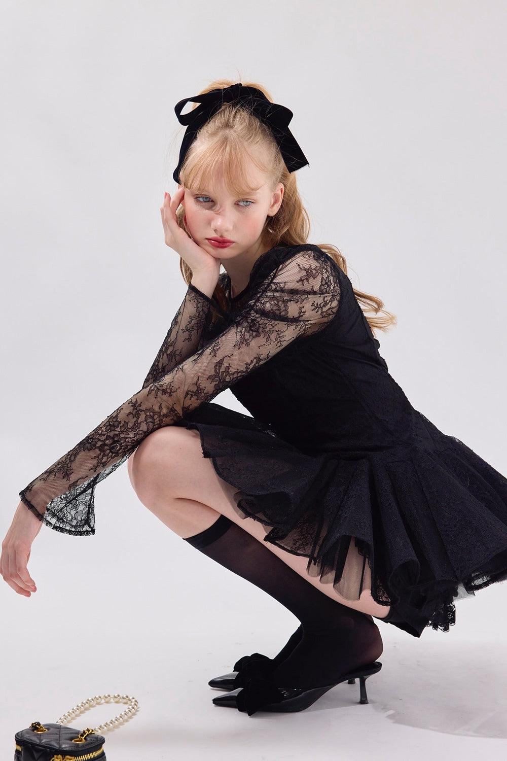 dollish lace dress