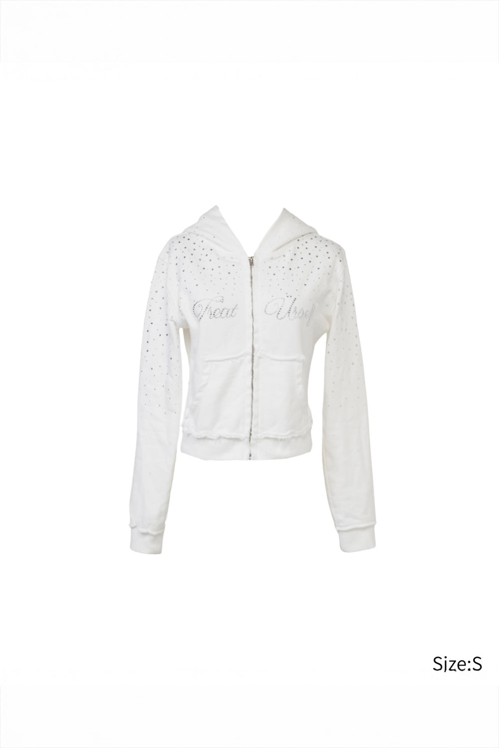 Treat Ürself bijou sweat hoodie