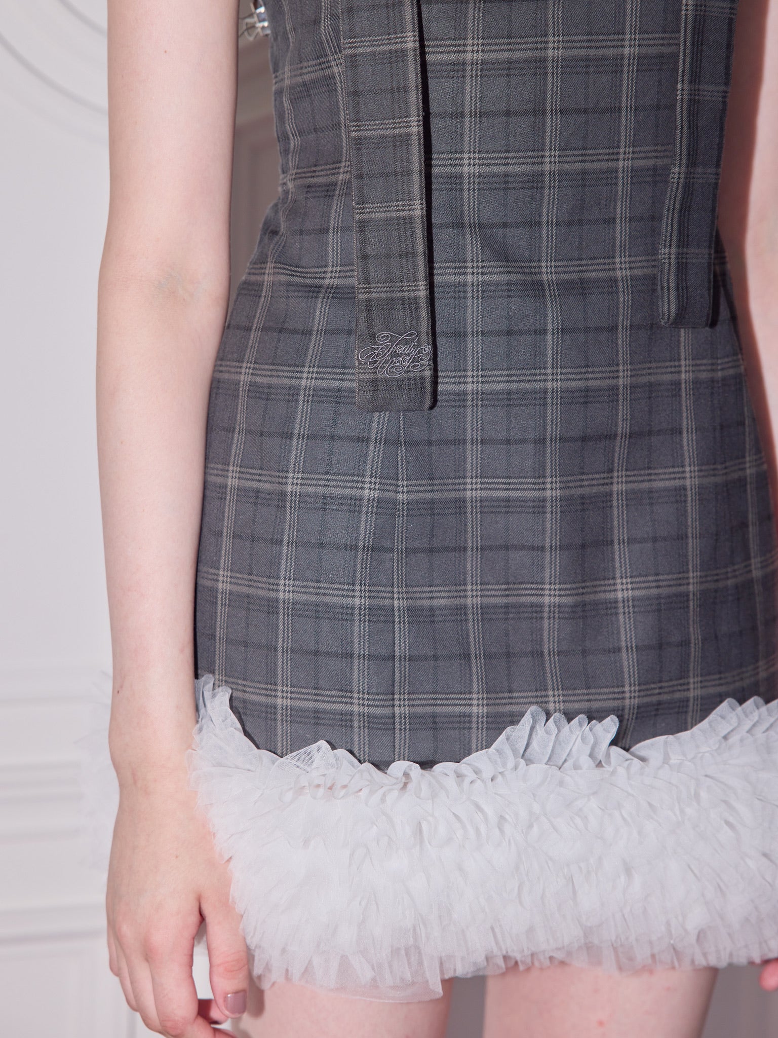 Tulle Bloom mini Dress