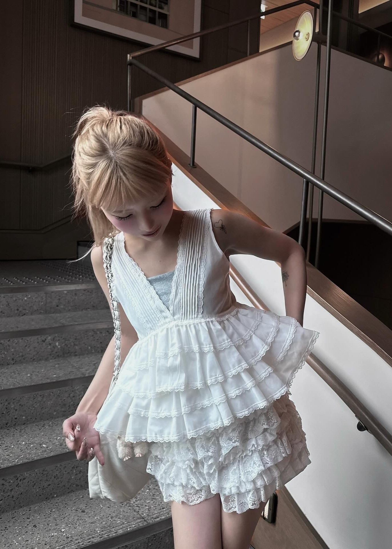 angel wings frill tops