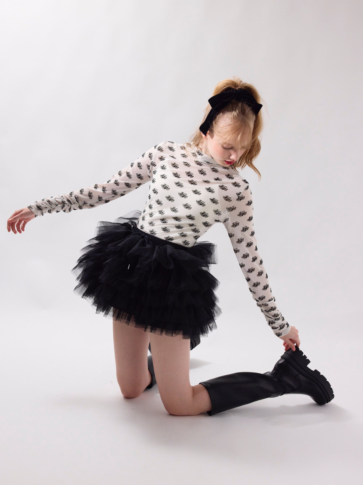 "Ballerina" volume tulle tutu