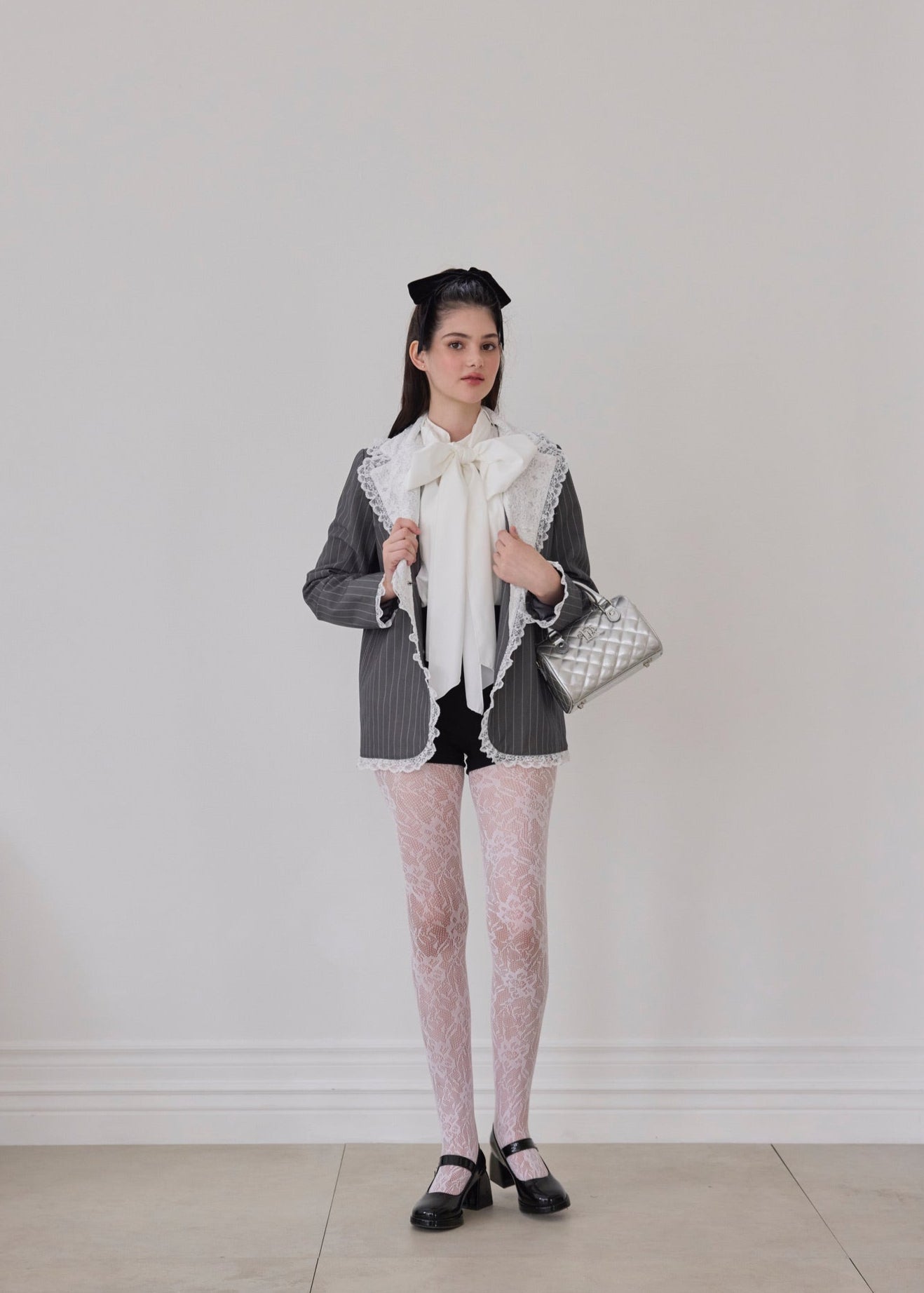 【10月末より順次発送】Retro lace jacket